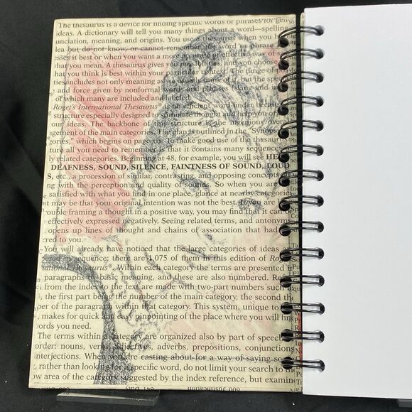 Journal Unique Audrey Hepburn Designs Handmade Upcycle Spiral Notebook Actress - Picture 2 of 7